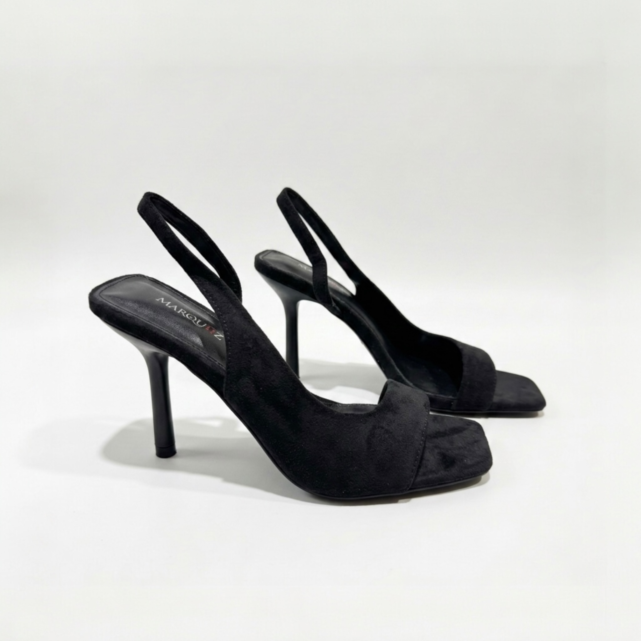 tacco sandalo camoscio