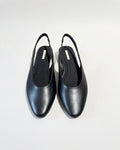 ballerina nera tacco basso
