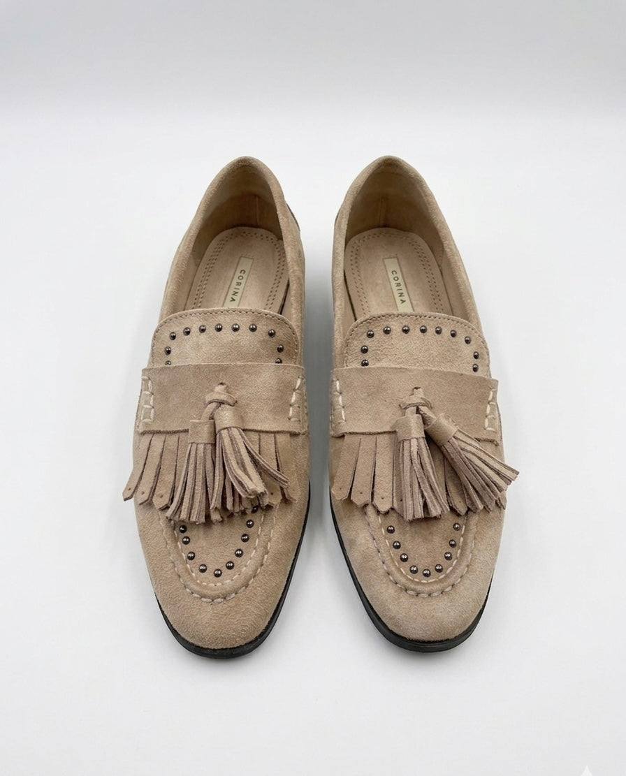 mocassino camoscio